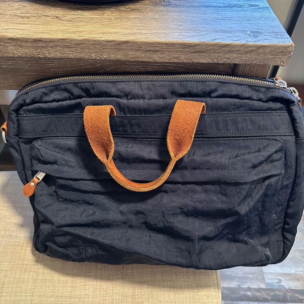 Stylish Black and Orange Men's Bag